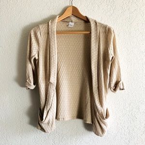 Pacsun Kirra Cream Knitwear Spring Cardigan Top